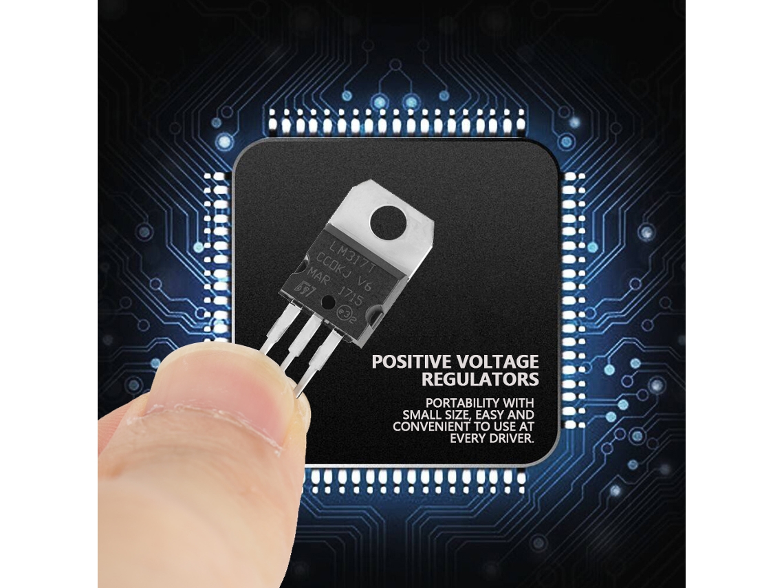 2026as-100pcs Lm317t Lm317 Reguladores De Voltaje Positivos Ajustables 1.25-37v 1.5a