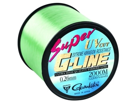 Lote de 10 Nylon GAMAKATSU Super G-Line 50m