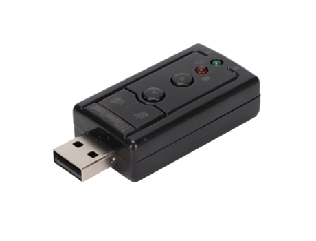Tarjeta de sonido virtual Amplificador interno y controles de volumen 7.1 canales con puertos de 3,5 mm y micrófono ZMDECQNA