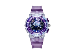 Reloj infantil luminoso con diseño de dibujos animados, luz LED, para niños y niñas GOKOCO