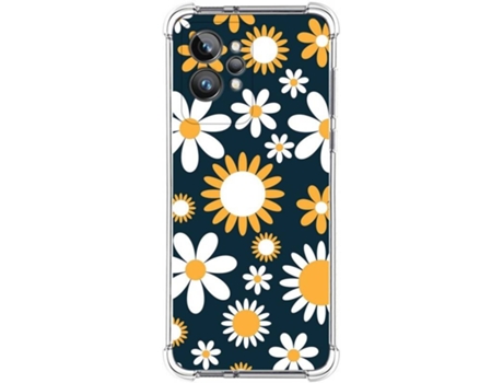 Carcasa para Realme GT 2 Pro 5G TUMUNDOSMARTPHONE Dibujos Antigolpes Flores 08 Multicolor