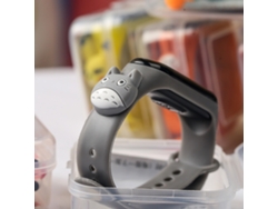 Reloj Electrónico Infantil con LED, Resistente al Agua y Diseño Chinchilla Gris
