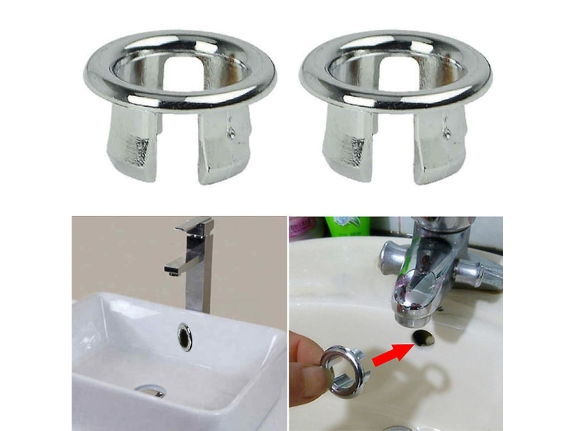 Anillo de desbordamiento para fregadero de cocina y baño alrededor del desagüe H Jortmrd