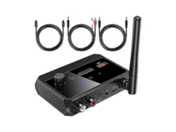 Adaptador Bluetooth para receptor estéreo Receptor Bluetooth 5.3, adaptador de audio inalámbrico para sistema doméstico Rosewell