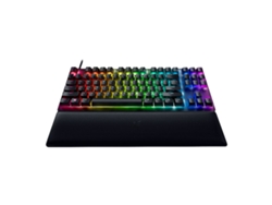 Teclado Gaming RAZER Huntsman v2 (Membrana - Francés - Negro)
