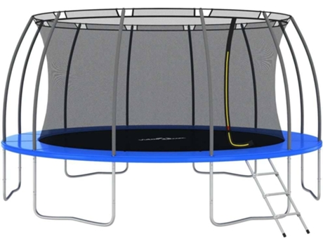 vidaXL Cama elástica redonda 488x90 cm 150 kg