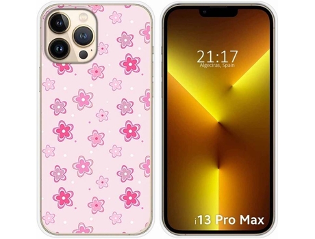 Carcasa iPhone 13 Pro Max (6.7) TUMUNDOSMARTPHONE Flores Dibujos Multicolor