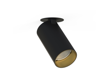 Lámpara NOWODVORSKI Mono Surface I Black/Gold (Negro - Acero )