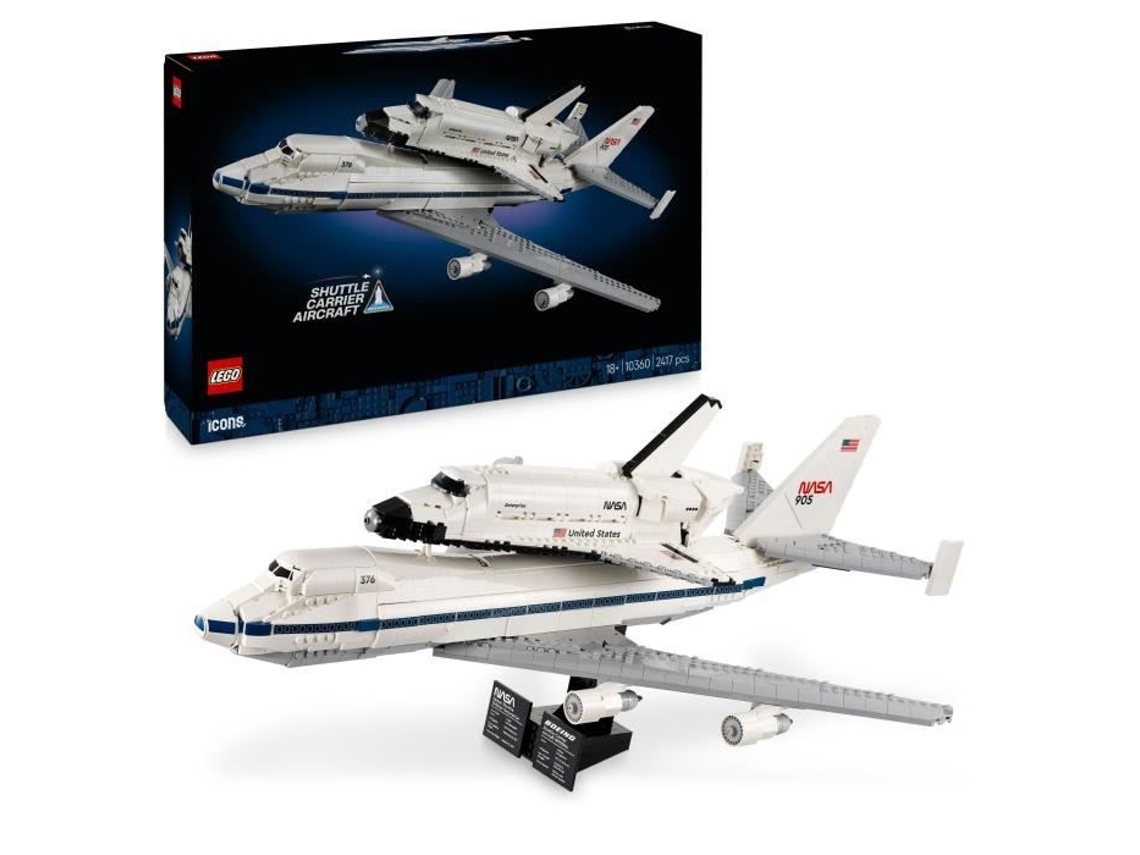 Avión portaaviones lanzadera LEGO® Icons 10360 con descuento exclusivo