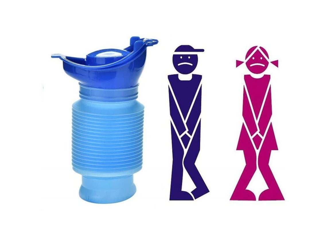 2026-orinal Reutilizable Emergencia Portátil Plegable 750ml Para Niños Adultos Camping Viaje Coche