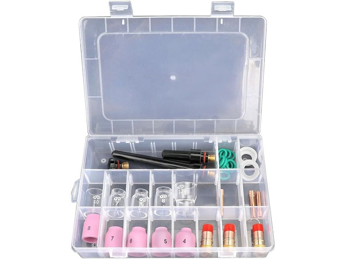 Conjunto De Acessórios Para Soldagem Tig Wp171826, 31 Peças Wp-17/18/2612