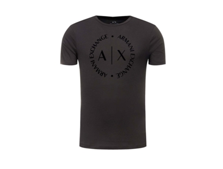 Camiseta ARMANI EXCHANGE Algodón Hombre (XS - Negro)