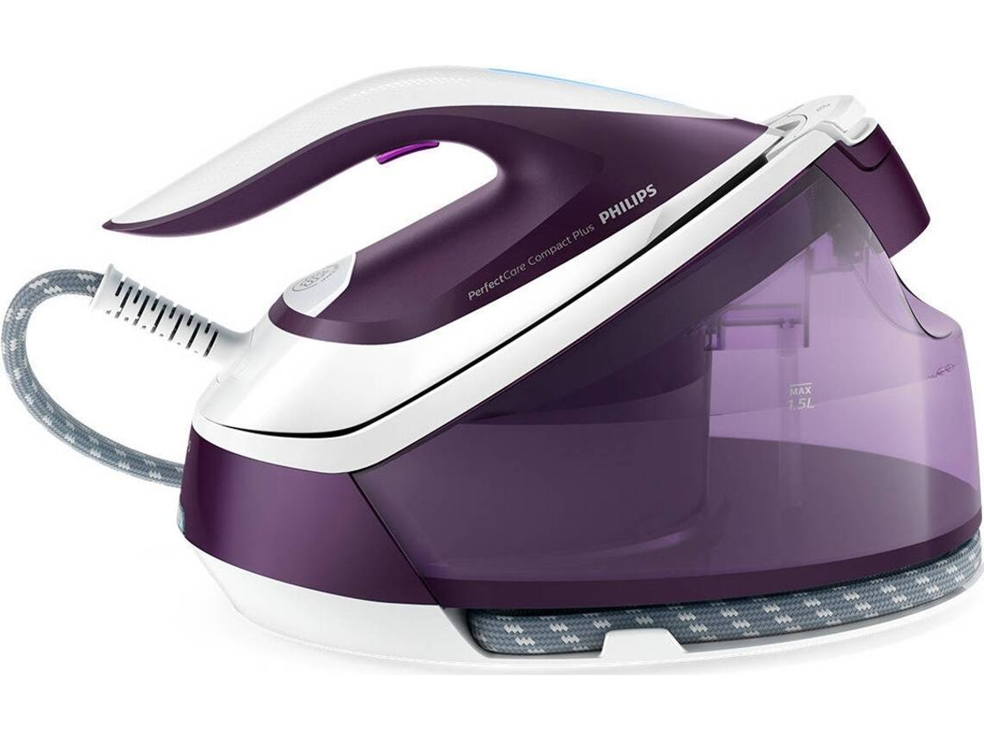 Centro de Planchado PHILIPS GC7933/30 PerfectCare Compact Plus (presión: 65 bar - golpe de vapor 450 g/min)