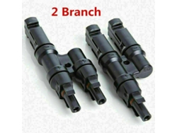 2026-conector De Panel Solar Mc4 T-branch 1 A 6 Vías M/f 50a 1000v Dc Ip67 Negro 2 Rama