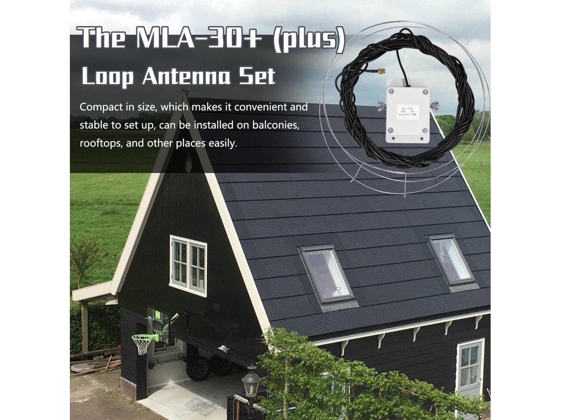 Antena Loop Activa Mla-30+ 0.5-30 Mhz
