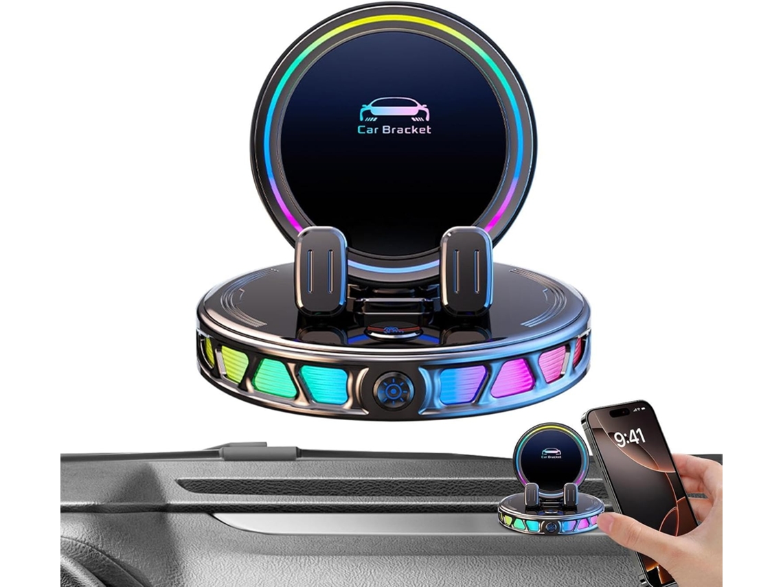 Cable Cargador Para Coche De 15 W Y Soporte Antideslizante Para Teléfono