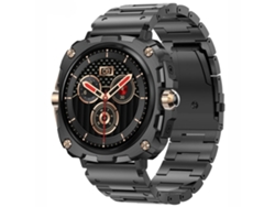 Reloj inteligente con estructura metálica, recordatorios de salud, diseño robusto, resistente al agua y seguimiento de deportes al aire libre para hombres Pr Chennnls