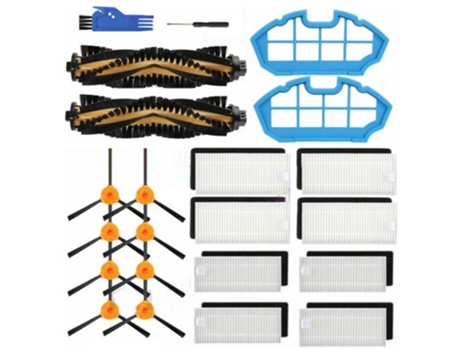 Cepillos laterales principales para aspiradora Iboto Aqua V710, Eufy Robovac 11 11C, Deebot N79S N79, Conga Excellence 5040 990