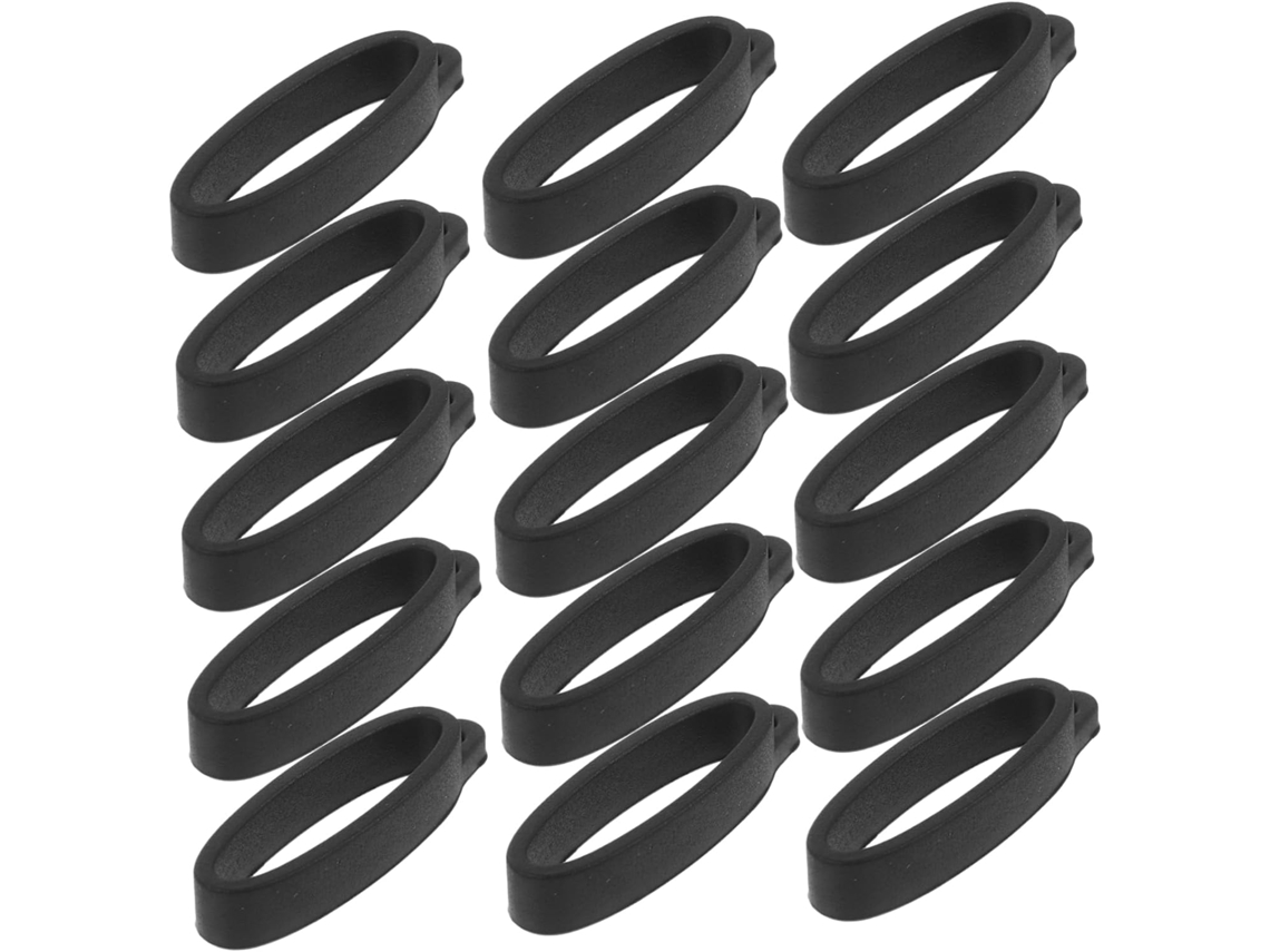 Juego de 20 anillas para colgar objetos, cadenas antipérdida Slowmoose