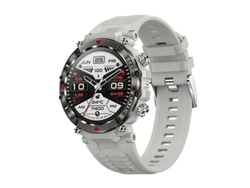 Smartwatches Gran Pantalla HD 1 39 Pulgadas Ip67 Resistente Al Agua Gris AUJEZON