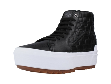 Zapatillas de Mujer VANS Ua Stacked Tecido Negro (38)