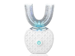 Cepillo de dientes eléctrico, automático y sónico GOKOCO con forma de U, kit de blanqueamiento dental con cabezal en forma de D.