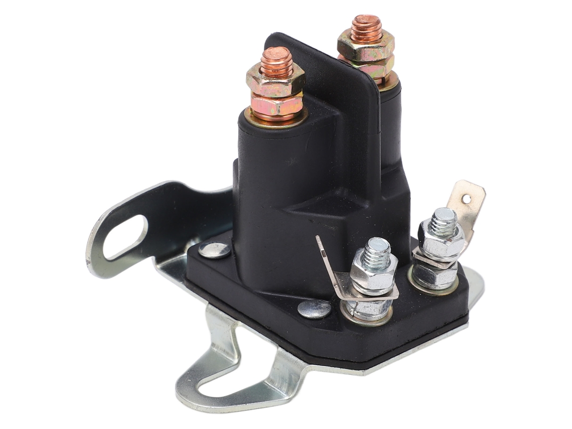 Relé Solenoide De Arranque De 12 V Para Cortacéspedes, Quads Y Motos De Nieve, Contactos Plateados.