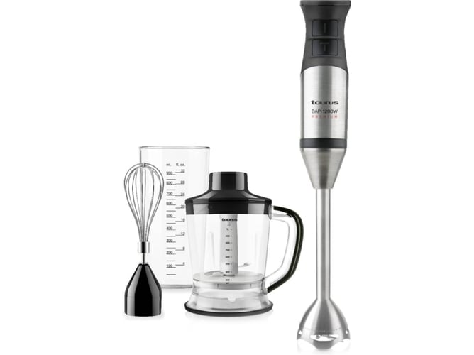 Batidora de mano TAURUS BAPI 1200 Premium (1200 W - Negro)