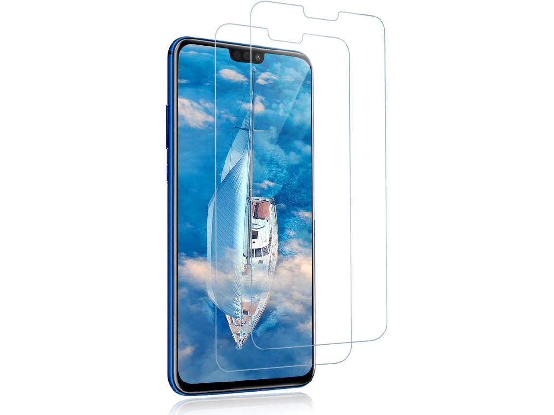 Conjunto de Protectores de Pantalla Dureza Alta Sensibilidade Antiarranhões Sem para Honor 8X HONGWE. Vidrio Templado (2un)