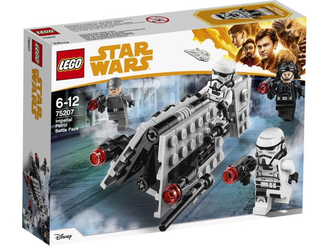 LEGO Star Wars: Paquete de Batalla de la Patrulla Imperial - 75207 (Edad Mínima: 6 - 99 Piezas)