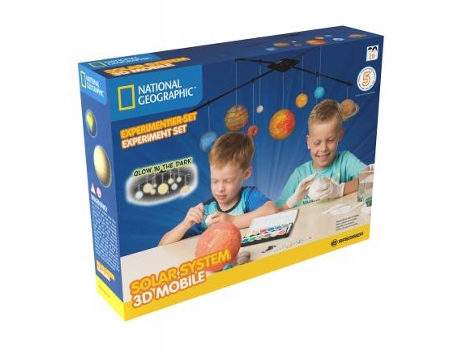 Kit de experimentos NATIONAL GEOGRAPHIC 9140000 (8 anos)