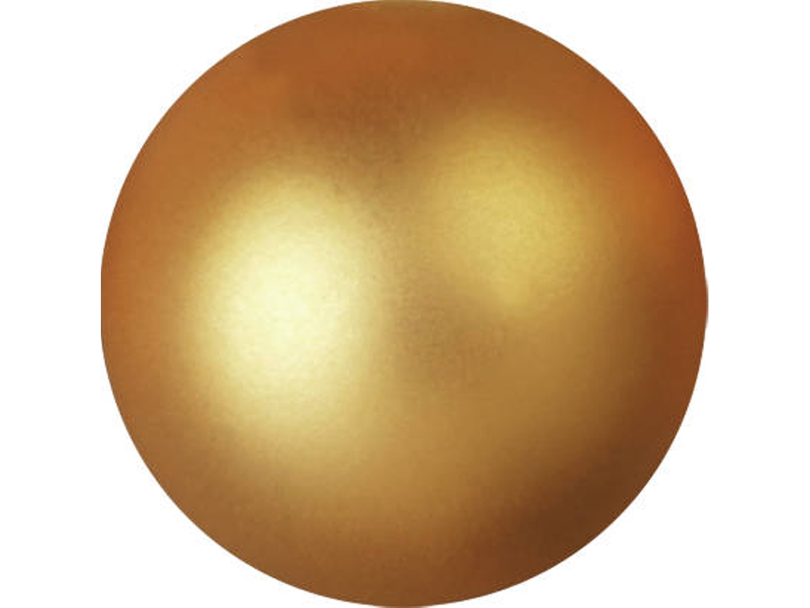 Bola de Navidad EUROPALMS Metallic (Dorado - 3,5 cm)