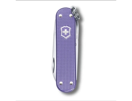 VICTORINOX Classic Alox Eléctrica Lavanda Navaja Suiza 58 mm 5 Funciones
