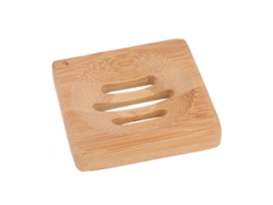 Jabonera De Bambú Antimoho Con Un Diseño Único Para El Baño Y La Ducha.
