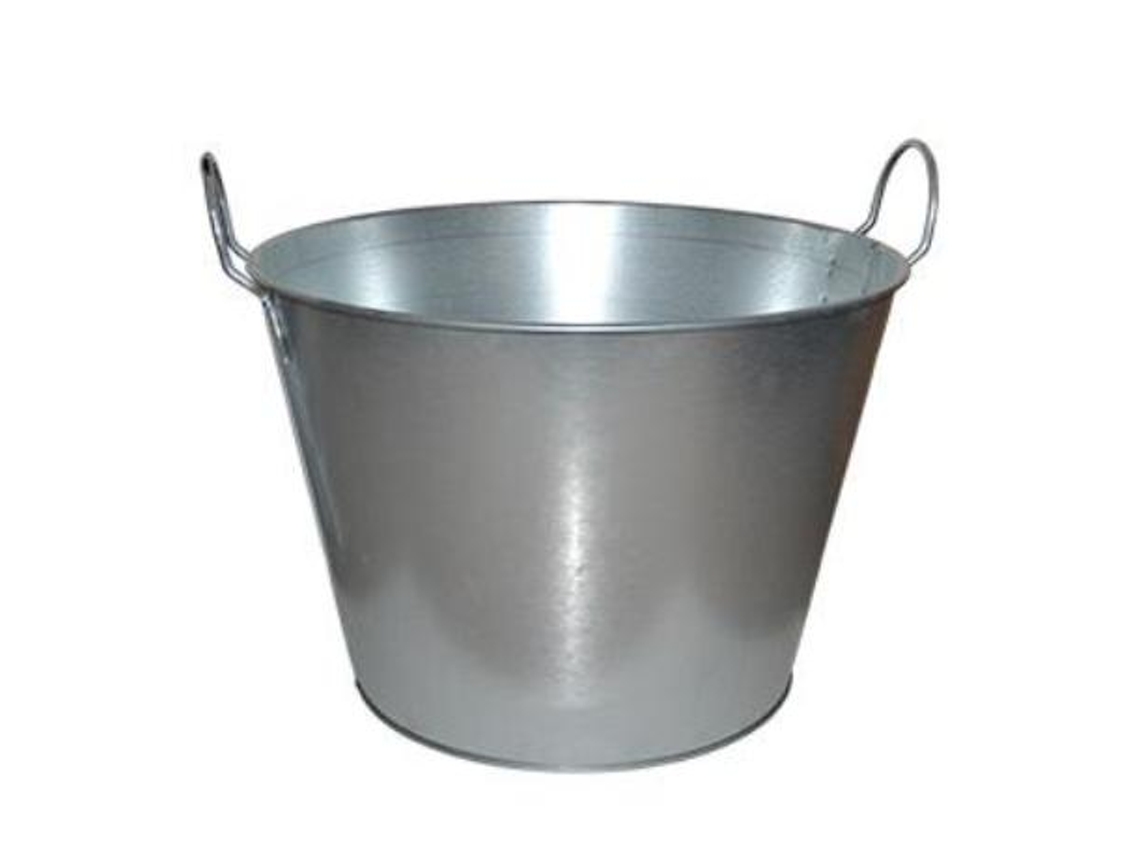 Caldera chapa 2 asas 60x44 cm 80 l