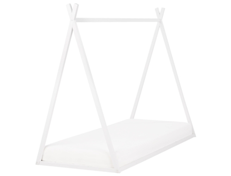 Cama Forma Casita Saurat BELIANI Blanco (206x94x161)