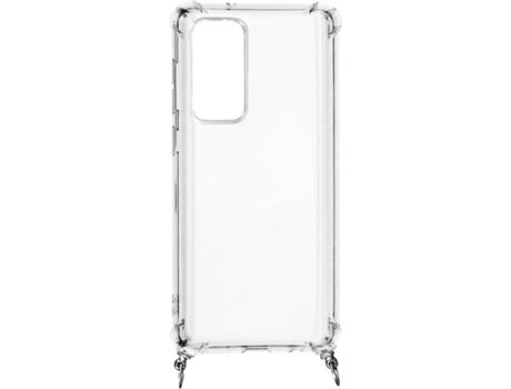 Carcasa Samsung Galaxy S20 FE AVIZAR Anillo Personalizable con Bisutería Transparente