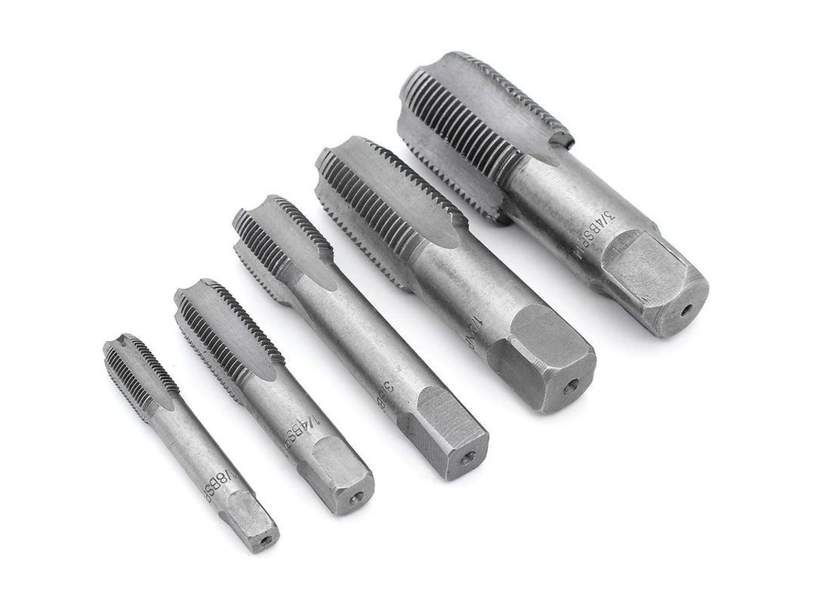 2026-5 Piezas Manguera De Rosca Bsp 55 Grados Tapón G1/8 G1/4 G3/8 G1/2 G3/4