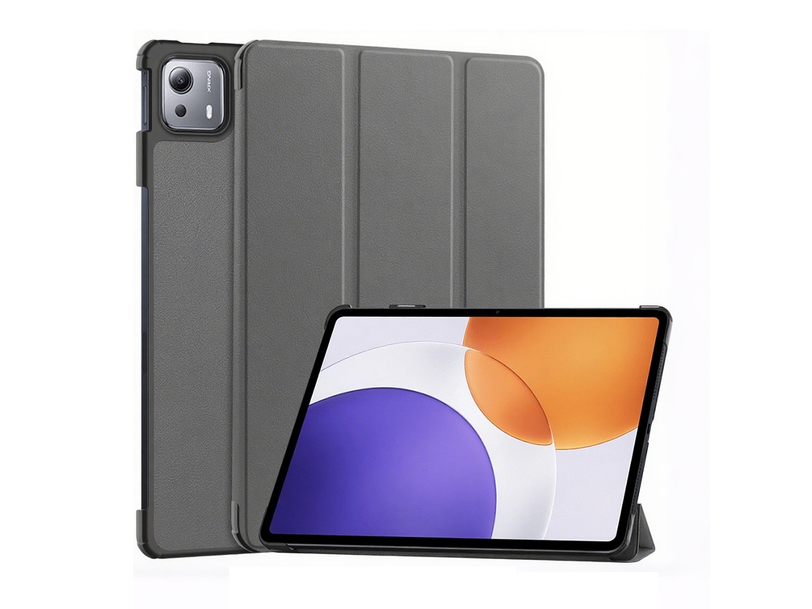 Capa Para Xiaomi Pad 7s Pro 12.5 Polegadas Cinza