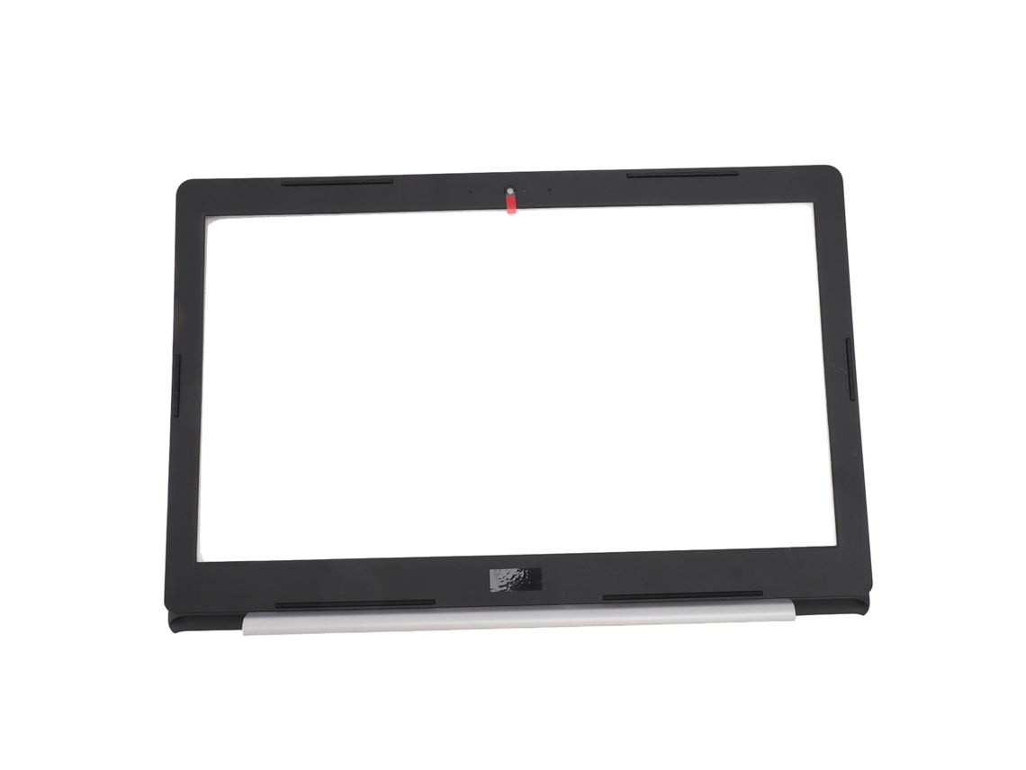 Panel Lcd Frontal Para Dell Inspiron 15 5570 5575, Cubierta Plateada De Repuesto Con Eje De Pantalla.