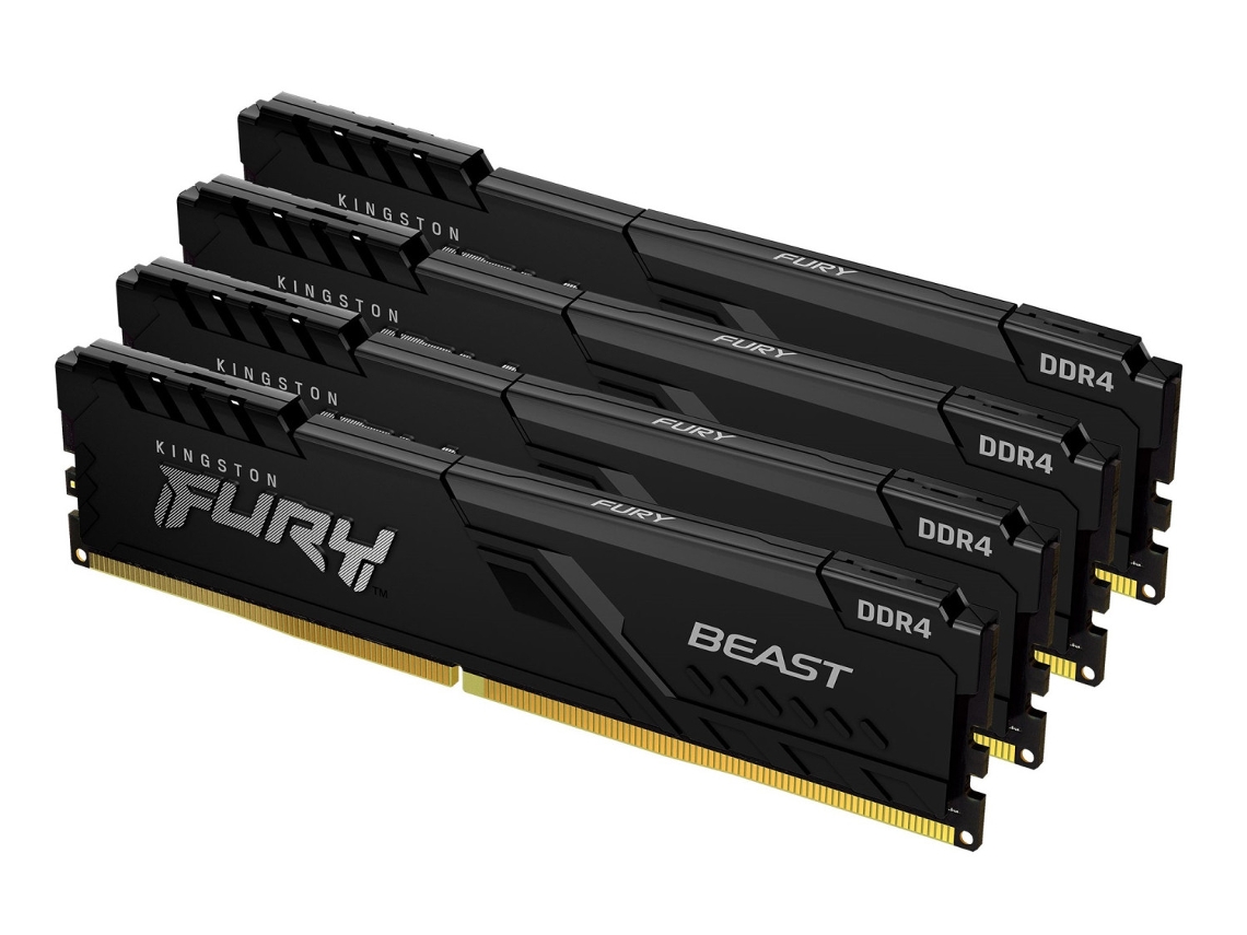 Fury Beast Módulo de Memoria 128 Gb 4 X 32 Gb Ddr4