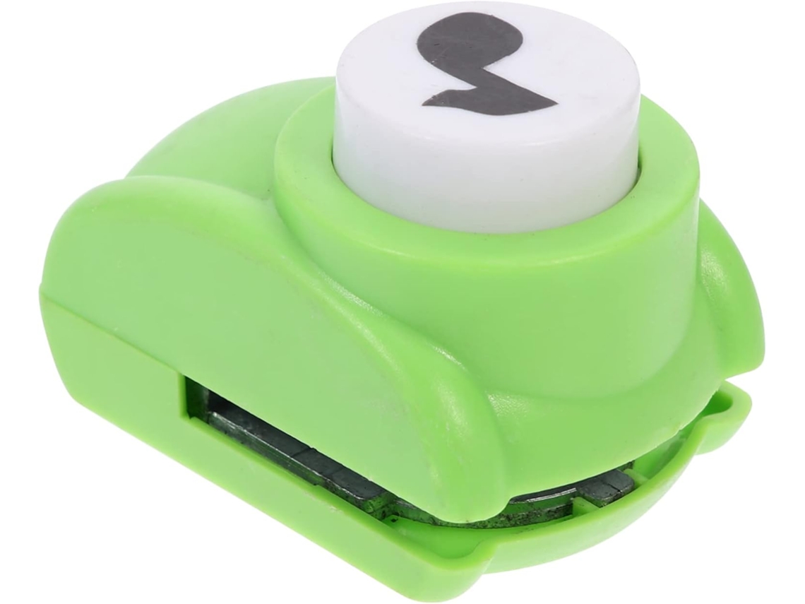Perforadora manual con un divertido diseño para niños, ideal para el colegio y las fiestas.