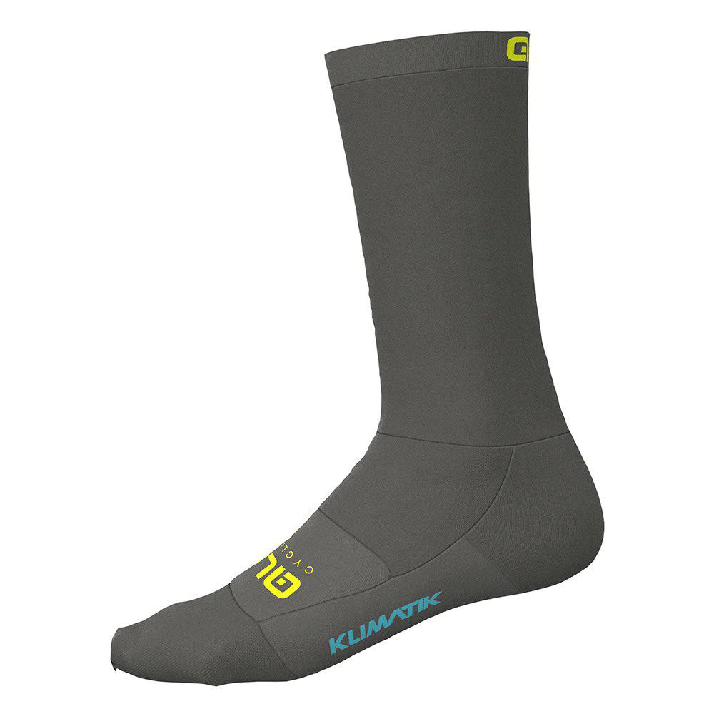 Calcetines para Hombre ALE Klimatik H22 Gris para Ciclismo (EU 44 - 47)