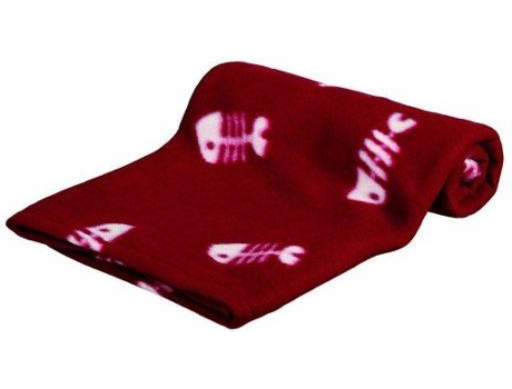 Manta Para Perros y gatos trixie beany rojo 100 x 70