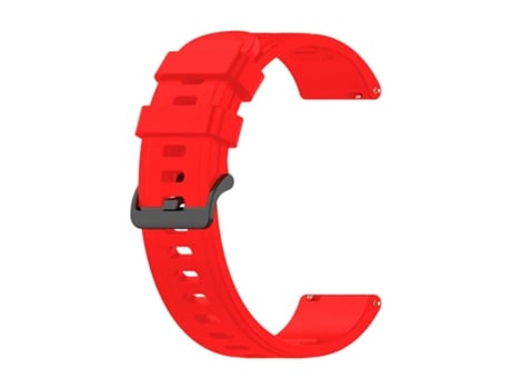 Correa Lisa de Silicona con Hebilla para Garmin Venu 2 Plus Roja PHONECARE