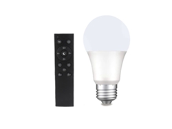 Bj-lâmpada Led Inteligente Com Controle Remoto Regulável E Mudança De Cor Base E26/e27