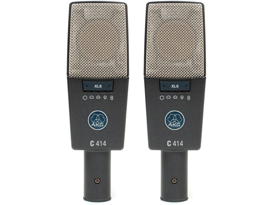 AKG microfone condensador c414 xls stereo set