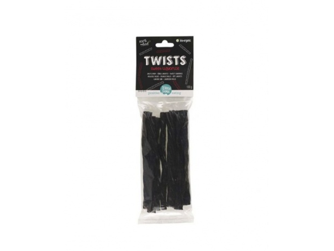 Suplemento Alimentar TERRASANA Twists Dulce (100 Gr - Regaliz)