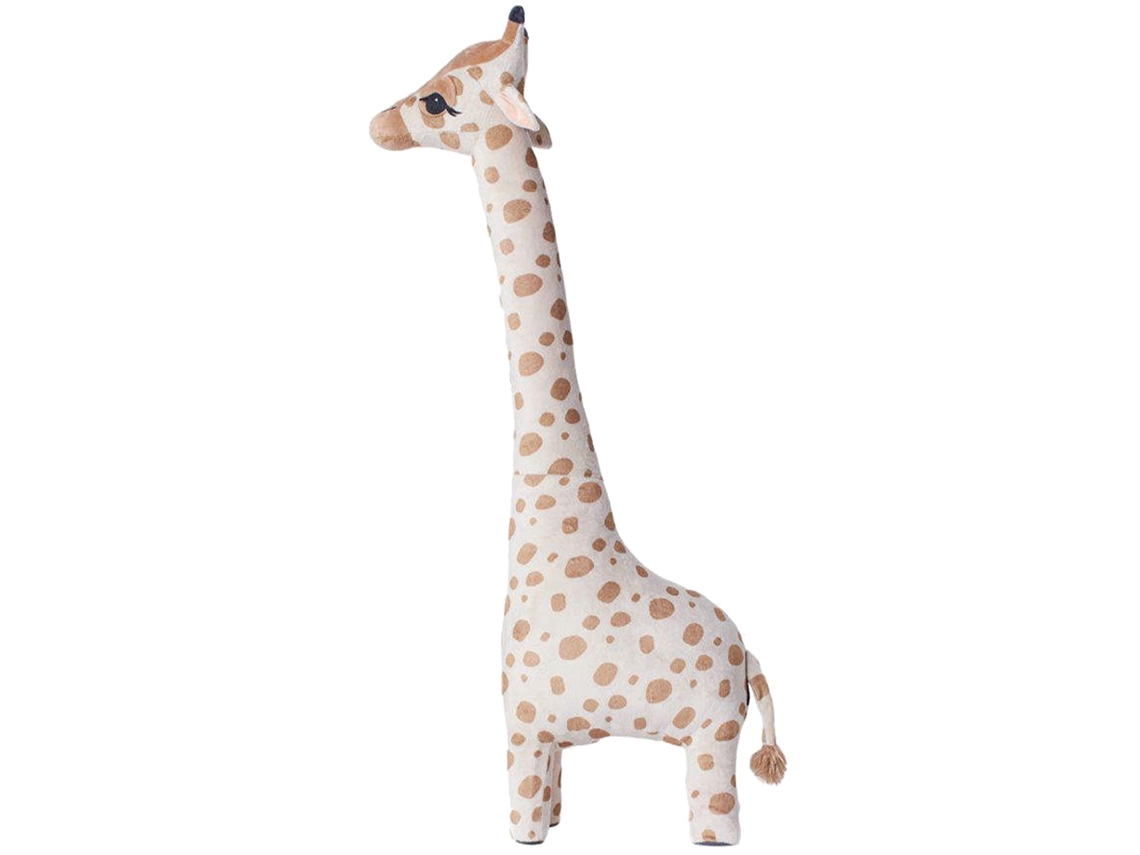 Jirafa de peluche supersuave de ATS, rellena de algodón PP, 70 cm/27,6 pulgadas, un juguete de peluche bonito y estable para dormir.