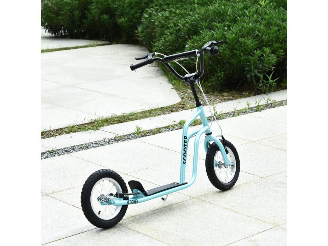 Patinete Con Manillar Ajustable, Ruedas De 12 Pulgadas, Para Mayores De 5 Años, Color Azul.
